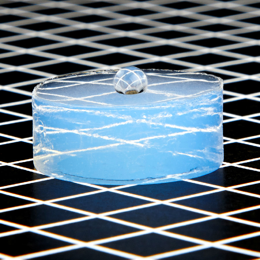 30ml Silica Aerogel Blocks Particle Sample Frozen Smoke Aerogel Cube for  School